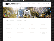 Tablet Screenshot of madisonhouseinc.com